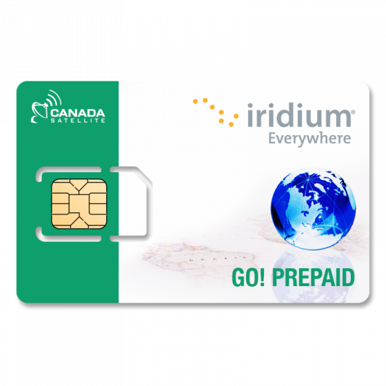 Iridium GO! Prepaid SIM Card