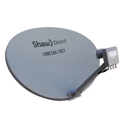 Shaw free deals satellite dish